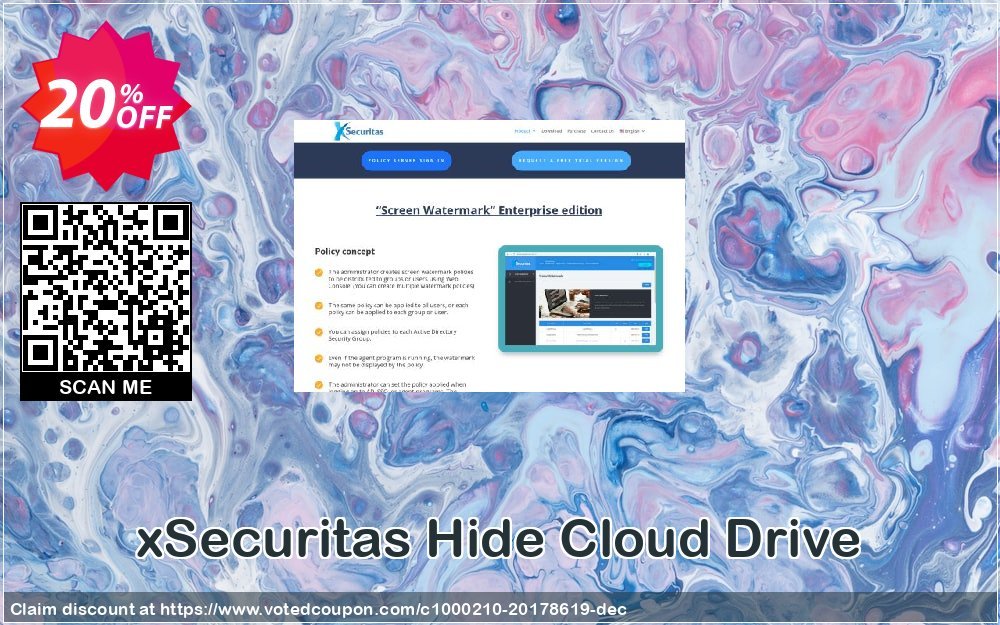 xSecuritas Hide Cloud Drive Coupon, discount Hide Cloud Drive excellent offer code 2023. Promotion: excellent offer code of Hide Cloud Drive 2023