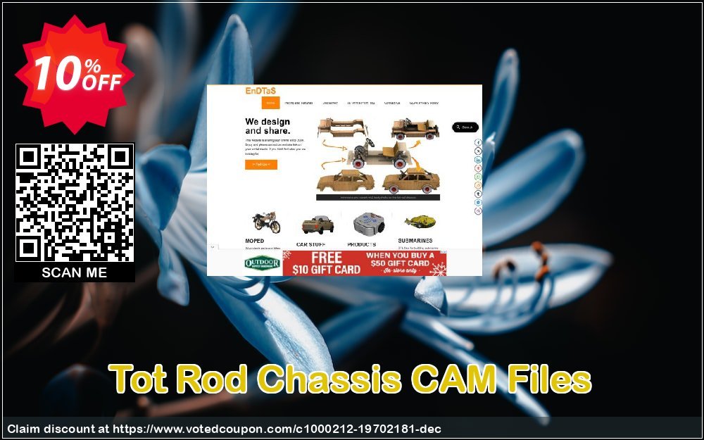 Tot Rod Chassis CAM Files Coupon, discount Tot Rod Chassis CAM Files best discounts code 2023. Promotion: best discounts code of Tot Rod Chassis CAM Files 2023