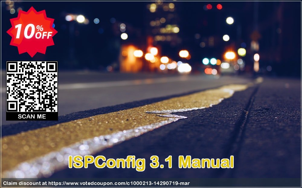 ISPConfig 3.1 Manual Coupon, discount ISPConfig 3.1 Manual hottest promotions code 2024. Promotion: hottest promotions code of ISPConfig 3.1 Manual 2024