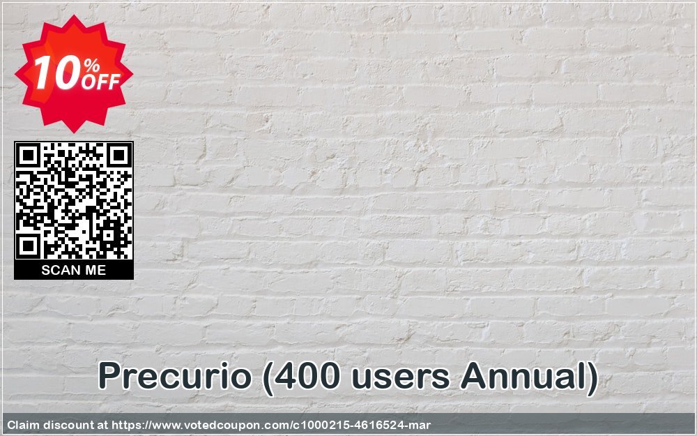Precurio, 400 users Annual Coupon, discount Precurio v4 (400 users | Annual) amazing sales code 2025. Promotion: amazing sales code of Precurio v4 (400 users | Annual) 2024