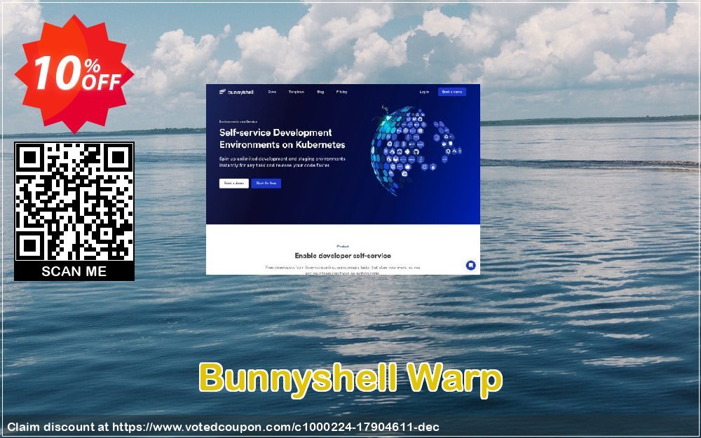 Bunnyshell Warp Coupon, discount Warp awful deals code 2023. Promotion: awful deals code of Warp 2023