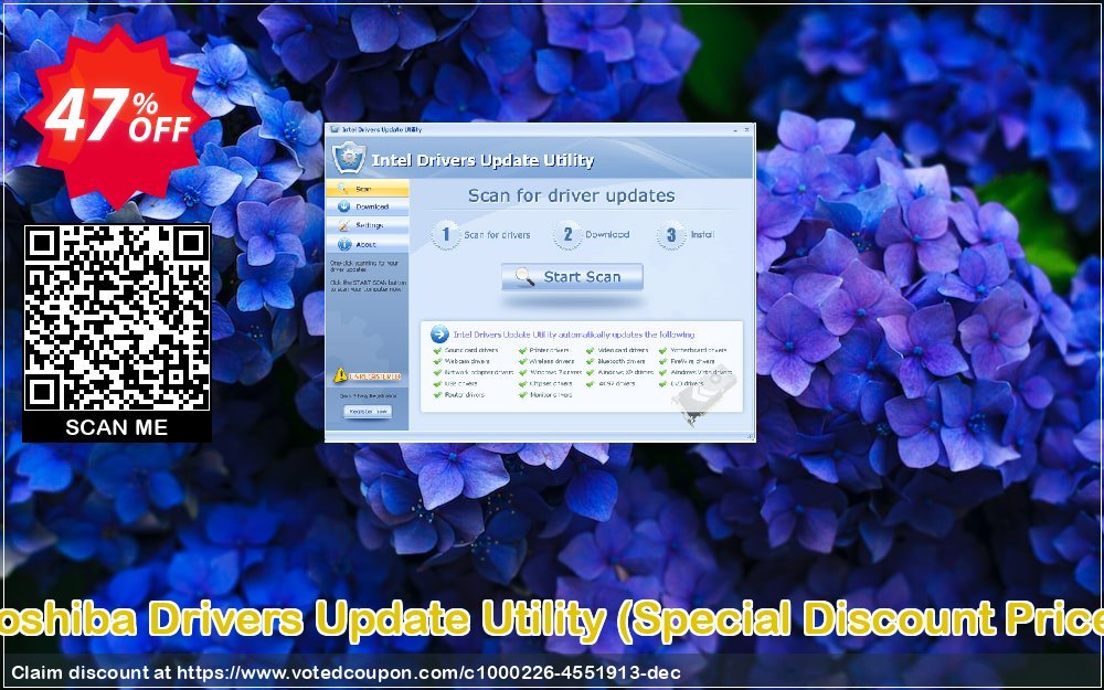 Toshiba Drivers Update Utility, Special Discount Price  Coupon, discount Toshiba Drivers Update Utility (Special Discount Price) excellent discounts code 2023. Promotion: excellent discounts code of Toshiba Drivers Update Utility (Special Discount Price) 2023