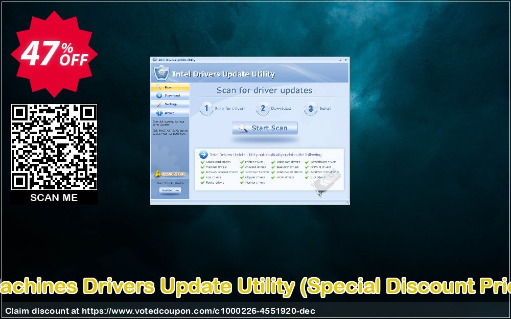 eMAChines Drivers Update Utility, Special Discount Price  Coupon, discount eMachines Drivers Update Utility (Special Discount Price) best discounts code 2023. Promotion: best discounts code of eMachines Drivers Update Utility (Special Discount Price) 2023