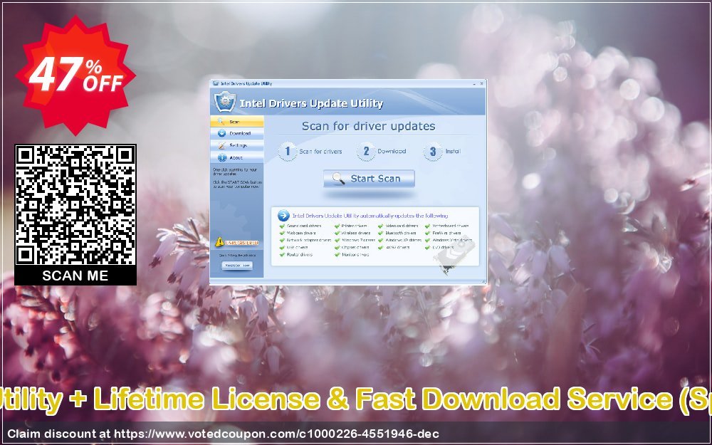 Intel Drivers Update Utility + Lifetime Plan & Fast Download Service, Special Discount Price  Coupon, discount Intel Drivers Update Utility + Lifetime License & Fast Download Service (Special Discount Price) special discount code 2024. Promotion: special discount code of Intel Drivers Update Utility + Lifetime License & Fast Download Service (Special Discount Price) 2024