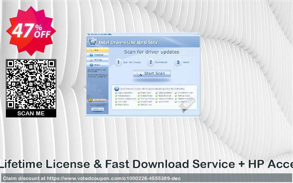 HP Drivers Update Utility + Lifetime Plan & Fast Download Service + HP Access Point, Bundle - $70 OFF  Coupon, discount HP Drivers Update Utility + Lifetime License & Fast Download Service + HP Access Point (Bundle - $70 OFF) awful offer code 2024. Promotion: awful offer code of HP Drivers Update Utility + Lifetime License & Fast Download Service + HP Access Point (Bundle - $70 OFF) 2024