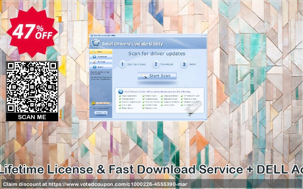 DELL Drivers Update Utility + Lifetime Plan & Fast Download Service + DELL Access Point, Bundle - $70 OFF  Coupon Code Apr 2024, 47% OFF - VotedCoupon