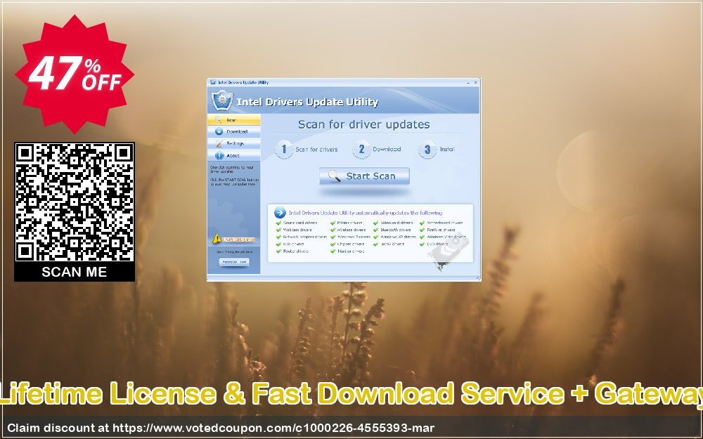 Gateway Drivers Update Utility + Lifetime Plan & Fast Download Service + Gateway Access Point, Bundle - $70 OFF  Coupon, discount Gateway Drivers Update Utility + Lifetime License & Fast Download Service + Gateway Access Point (Bundle - $70 OFF) best promotions code 2024. Promotion: best promotions code of Gateway Drivers Update Utility + Lifetime License & Fast Download Service + Gateway Access Point (Bundle - $70 OFF) 2024