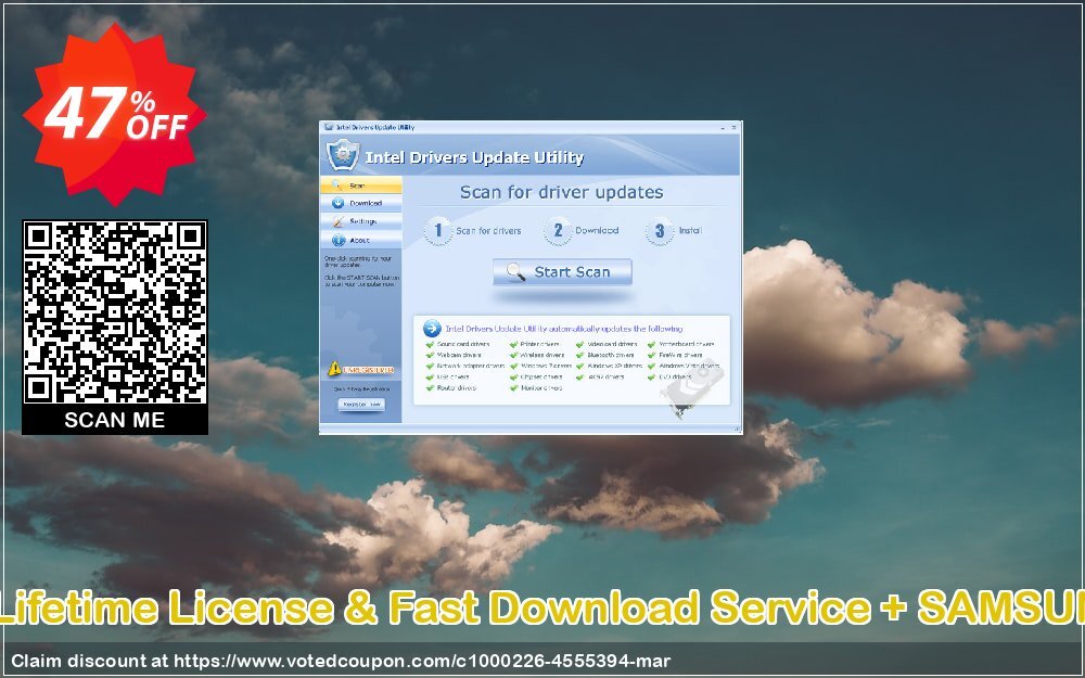 SAMSUNG Drivers Update Utility + Lifetime Plan & Fast Download Service + SAMSUNG Access Point, Bundle - $70 OFF  Coupon Code May 2024, 47% OFF - VotedCoupon
