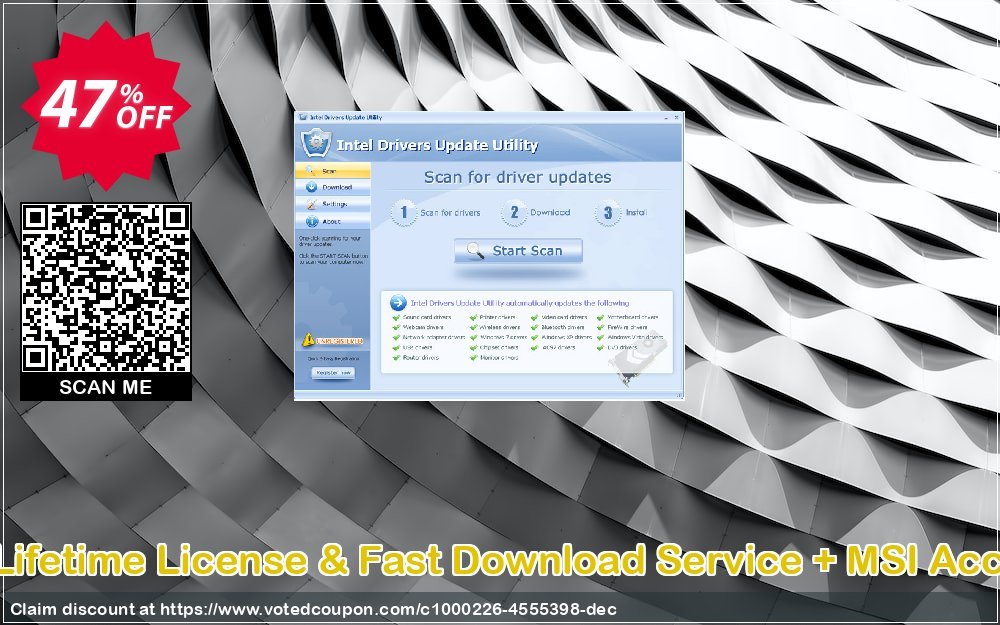 MSI Drivers Update Utility + Lifetime Plan & Fast Download Service + MSI Access Point, Bundle - $70 OFF  Coupon Code Apr 2024, 47% OFF - VotedCoupon