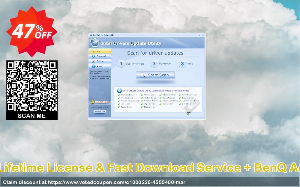 BenQ Drivers Update Utility + Lifetime Plan & Fast Download Service + BenQ Access Point, Bundle - $70 OFF  Coupon Code May 2024, 47% OFF - VotedCoupon