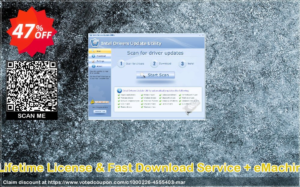 eMAChines Drivers Update Utility + Lifetime Plan & Fast Download Service + eMAChines Access Point, Bundle - $70 OFF  Coupon Code Apr 2024, 47% OFF - VotedCoupon