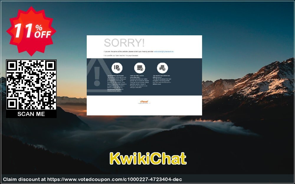 KwikiChat Coupon, discount KwikiChat awful discount code 2023. Promotion: awful discount code of KwikiChat 2023