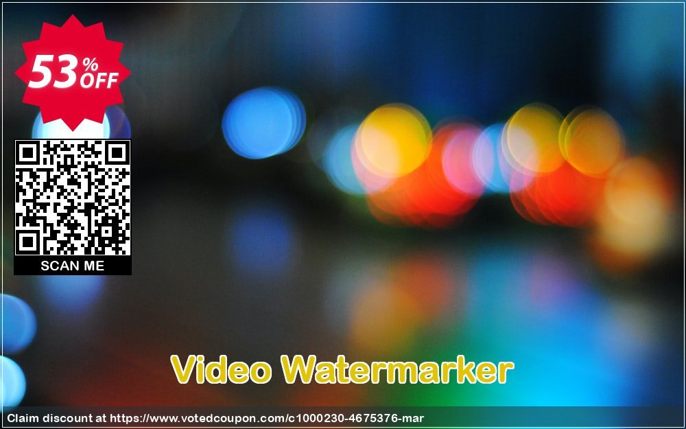 Video Watermarker Coupon Code Apr 2024, 53% OFF - VotedCoupon