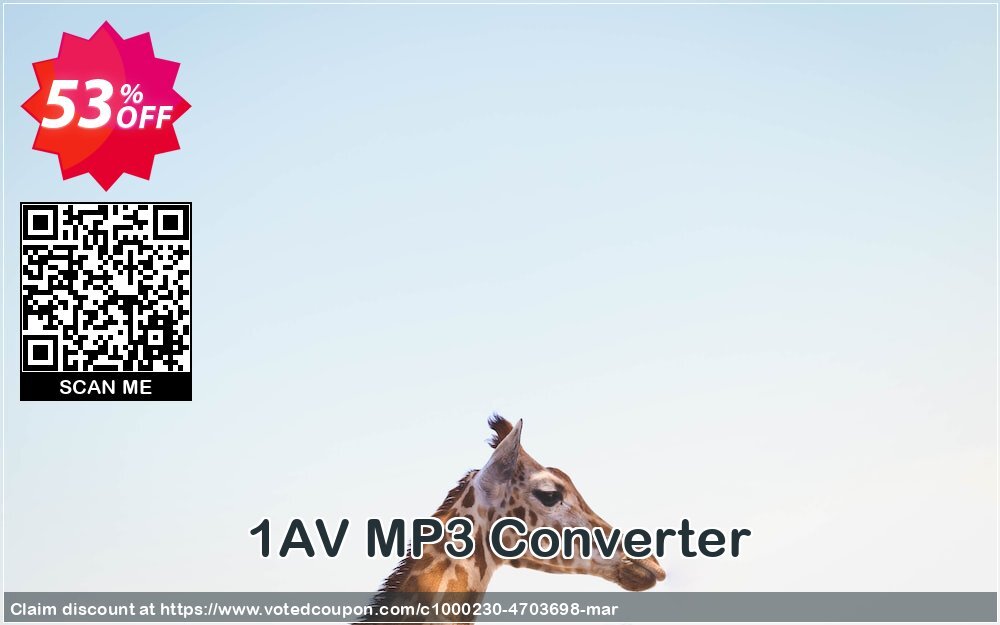 1AV MP3 Converter Coupon Code May 2024, 53% OFF - VotedCoupon