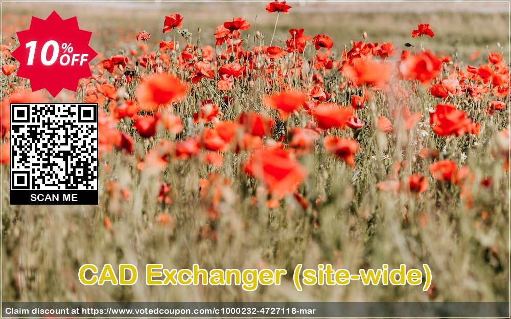 CAD Exchanger, site-wide  Coupon, discount CAD Exchanger (site-wide) amazing sales code 2024. Promotion: amazing sales code of CAD Exchanger (site-wide) 2024