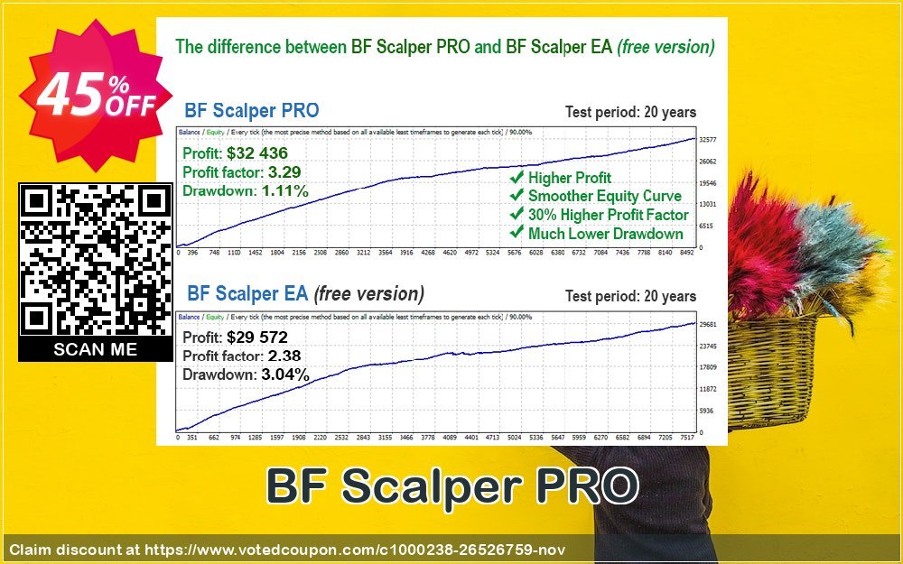 BF Scalper PRO Coupon, discount BF Scalper PRO Best deals code 2023. Promotion: Best deals code of BF Scalper PRO 2023
