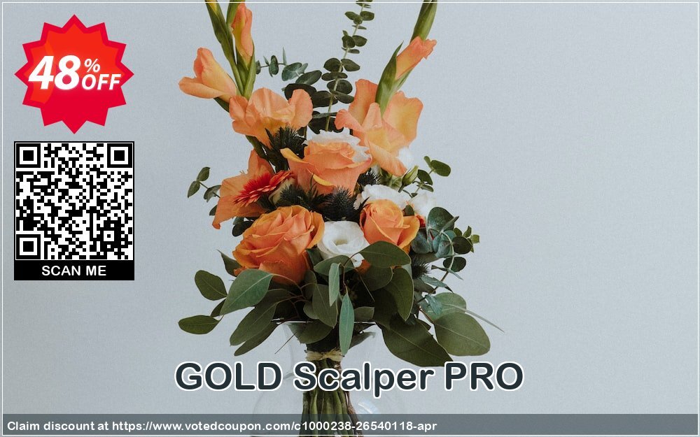 GOLD Scalper PRO Coupon, discount GOLD Scalper PRO Awful promo code 2025. Promotion: Awful promo code of GOLD Scalper PRO 2024