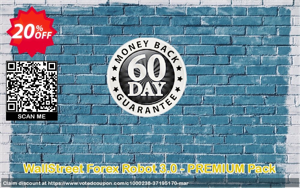 WallStreet Forex Robot 3.0 - PREMIUM Pack Coupon Code May 2024, 20% OFF - VotedCoupon