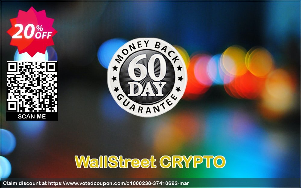 WallStreet CRYPTO Coupon, discount WallStreet CRYPTO Exclusive discounts code 2024. Promotion: Exclusive discounts code of WallStreet CRYPTO 2024