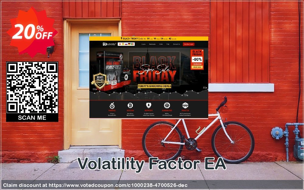 Volatility Factor EA Coupon, discount Volatility Factor EA special deals code 2023. Promotion: special deals code of Volatility Factor EA 2023