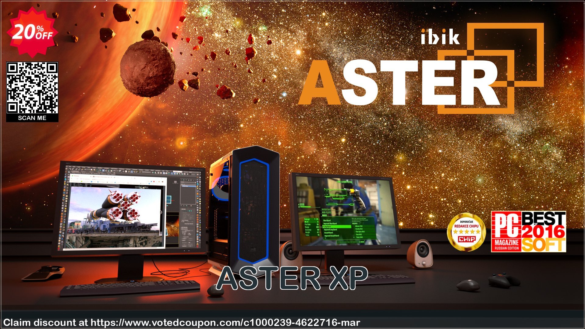 ASTER XP Coupon, discount ASTER XP 2.5 Amazing promotions code 2024. Promotion: special promo code of ASTER XP 2.5 2024