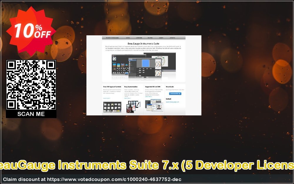 BeauGauge Instruments Suite 7.x, 5 Developer Plan  Coupon, discount BeauGauge Instruments Suite 7.x (5 Developer License) awful discount code 2024. Promotion: awful discount code of BeauGauge Instruments Suite 7.x (5 Developer License) 2024