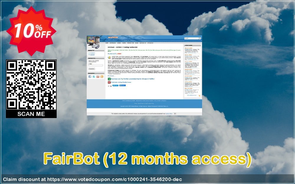 FairBot, 12 months access  Coupon, discount FairBot (12 months access) big discount code 2024. Promotion: big discount code of FairBot (12 months access) 2024