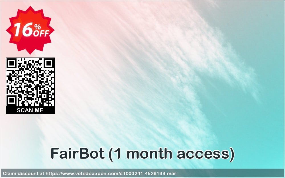 FairBot, Monthly access  Coupon Code Apr 2024, 16% OFF - VotedCoupon