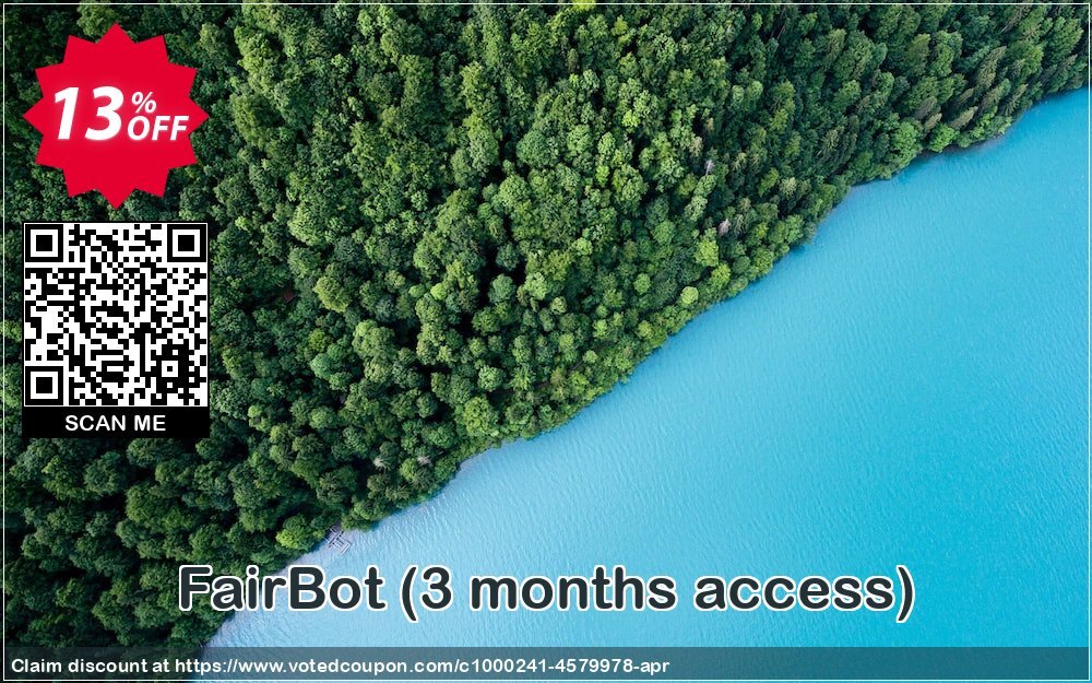 FairBot, 3 months access  Coupon, discount FairBot (3 months access) amazing sales code 2024. Promotion: amazing sales code of FairBot (3 months access) 2024