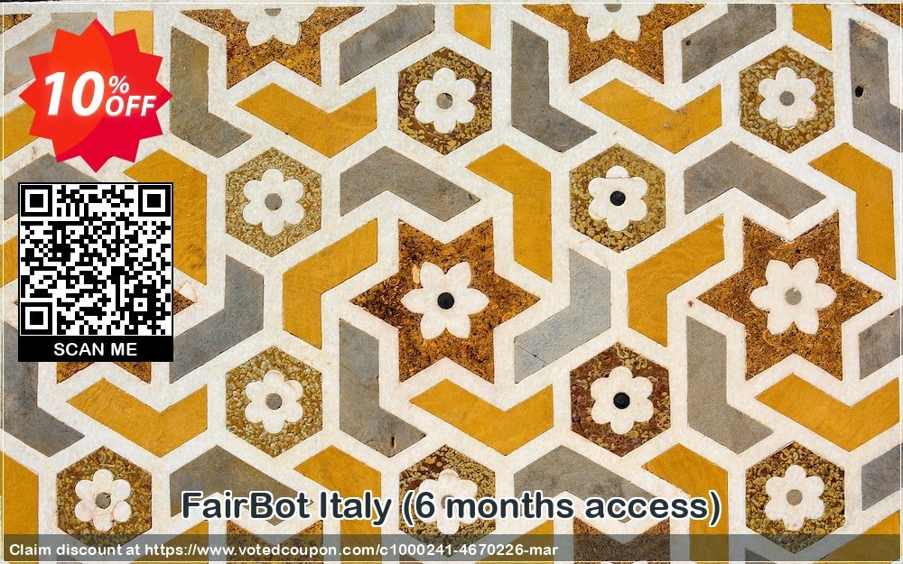 FairBot Italy, 6 months access  Coupon Code May 2024, 10% OFF - VotedCoupon