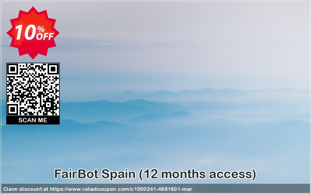 FairBot Spain, 12 months access  Coupon Code May 2024, 10% OFF - VotedCoupon