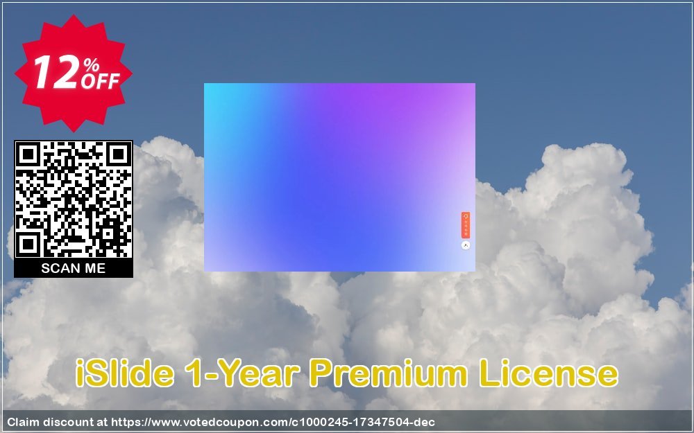 iSlide 1-Year Premium Plan Coupon, discount iSlide 1-Year Premium License wondrous discount code 2023. Promotion: wondrous discount code of iSlide 1-Year Premium License 2023