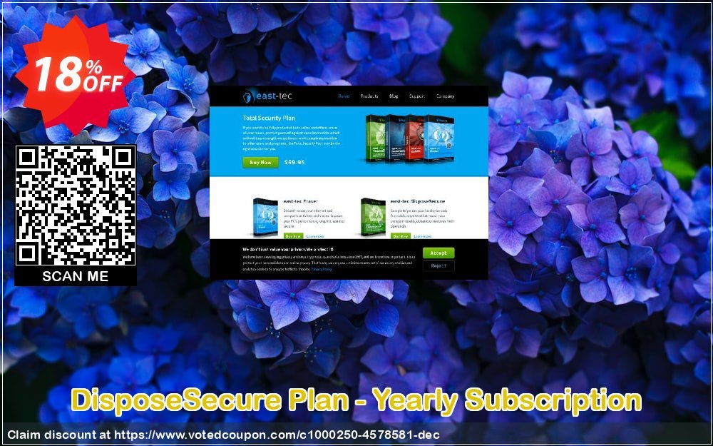 DisposeSecure Plan - Yearly Subscription Coupon, discount DisposeSecure Plan - Yearly Subscription awesome promo code 2024. Promotion: awesome promo code of DisposeSecure Plan - Yearly Subscription 2024