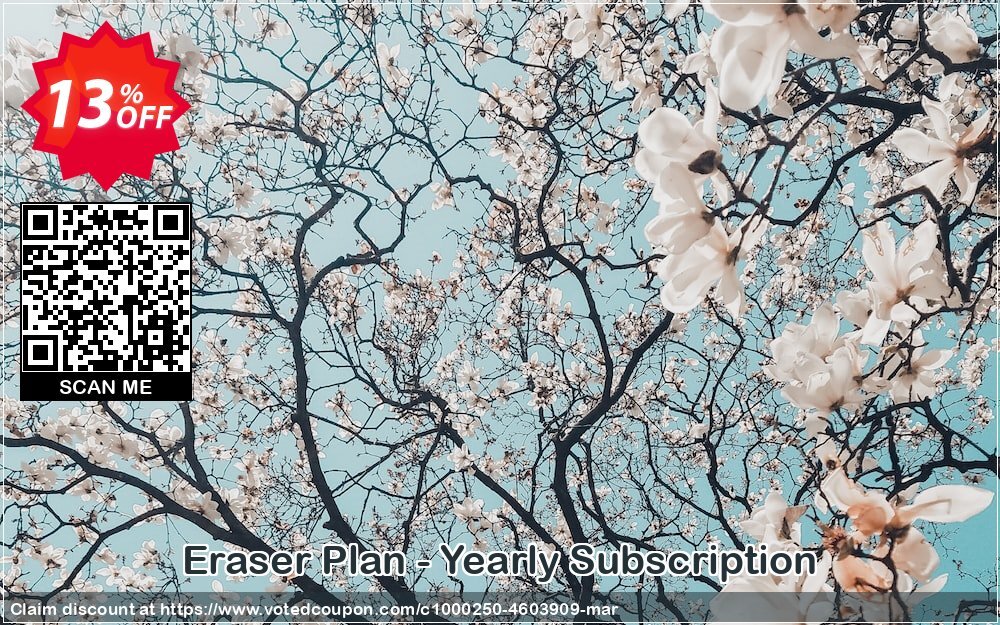 Eraser Plan - Yearly Subscription Coupon, discount Eraser Plan - Yearly Subscription imposing promotions code 2024. Promotion: imposing promotions code of Eraser Plan - Yearly Subscription 2024