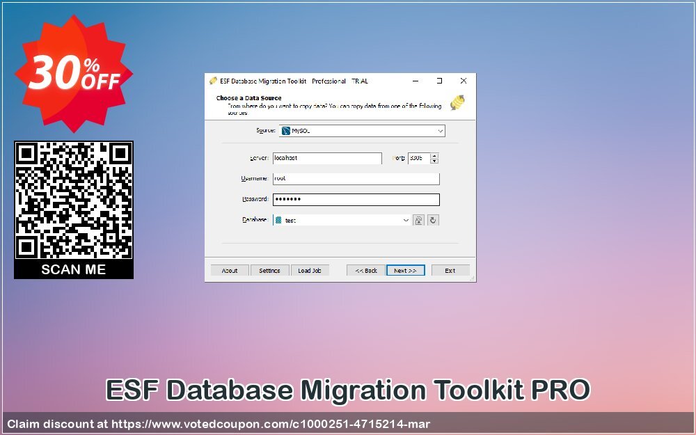 ESF Database Migration Toolkit PRO Coupon Code May 2024, 30% OFF - VotedCoupon