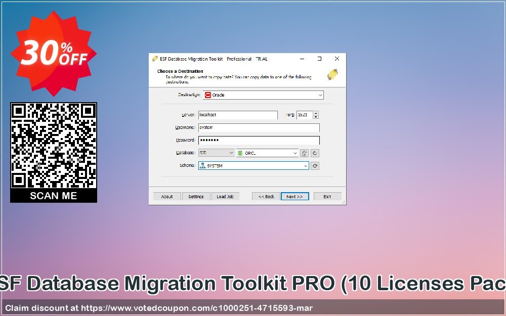 ESF Database Migration Toolkit PRO, 10 Plans Pack  Coupon, discount ESF Database Migration Toolkit - Professional Edition - 10 Licenses Pack wonderful discounts code 2024. Promotion: wonderful discounts code of ESF Database Migration Toolkit - Professional Edition - 10 Licenses Pack 2024