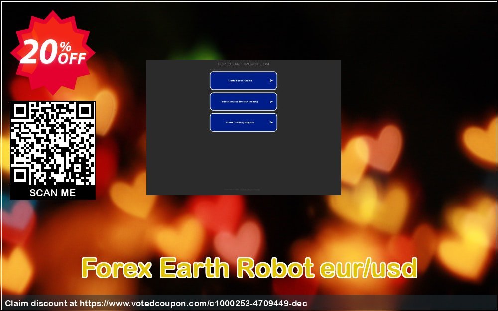Forex Earth Robot eur/usd Coupon, discount Forex Earth Robot eur/usd special sales code 2023. Promotion: special sales code of Forex Earth Robot eur/usd 2023