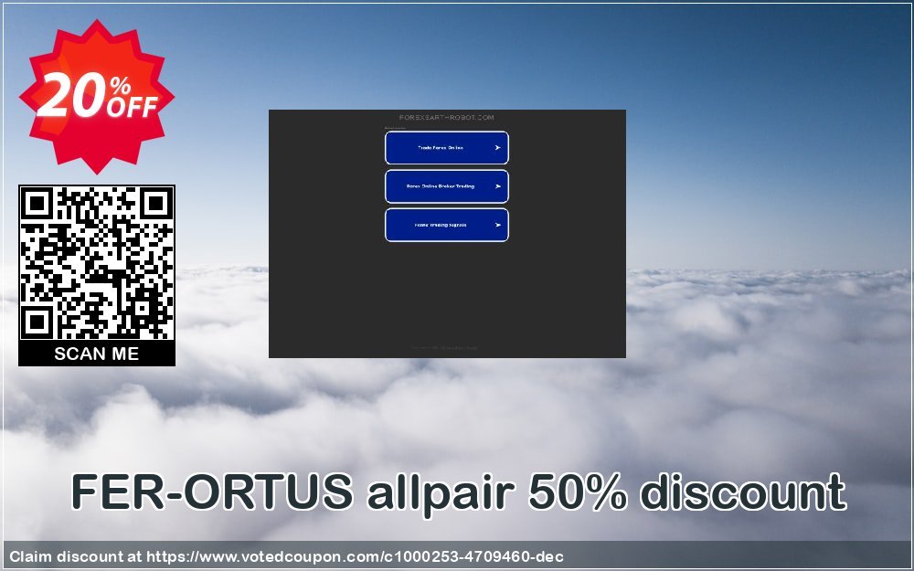 FER-ORTUS allpair 50% discount Coupon, discount FER-ORTUS allpair 50% discount Imposing sales code 2023. Promotion: Imposing sales code of FER-ORTUS allpair 50% discount 2023