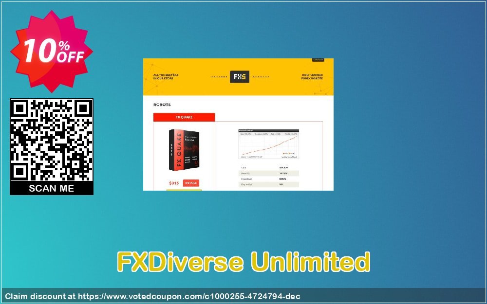 FXDiverse Unlimited Coupon, discount FXDiverse Unlimited amazing deals code 2023. Promotion: amazing deals code of FXDiverse Unlimited 2023