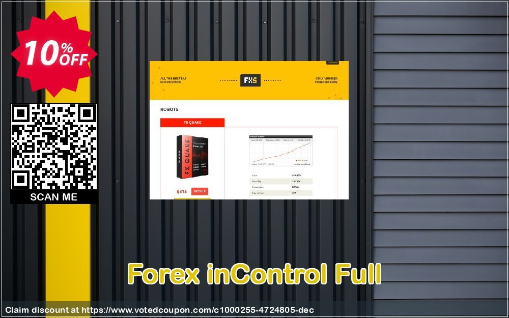 Forex inControl Full Coupon, discount Forex inControl Full wondrous discounts code 2023. Promotion: wondrous discounts code of Forex inControl Full 2023