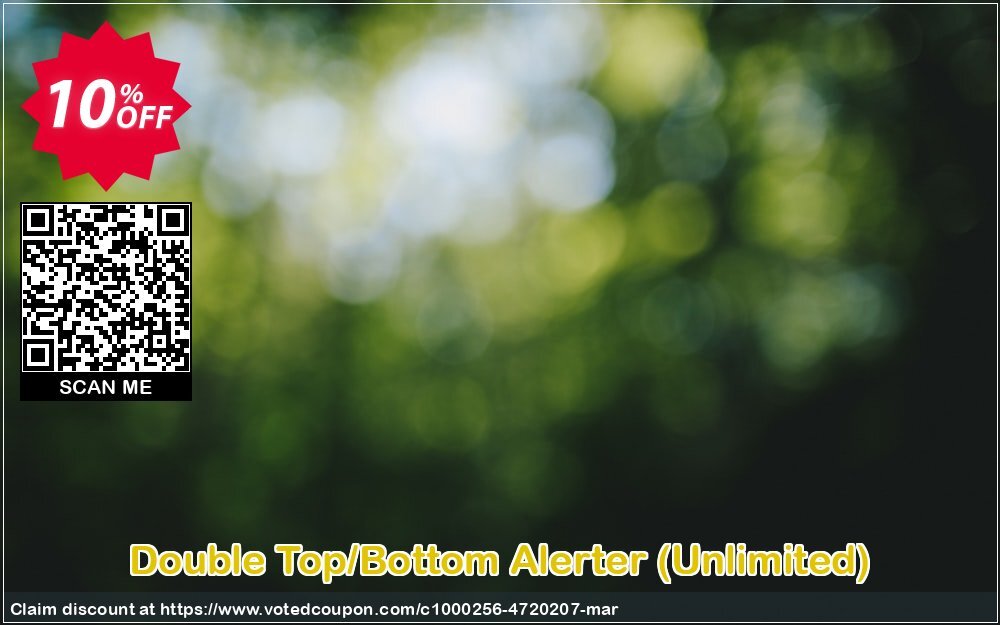 Double Top/Bottom Alerter, Unlimited  Coupon Code Apr 2024, 10% OFF - VotedCoupon