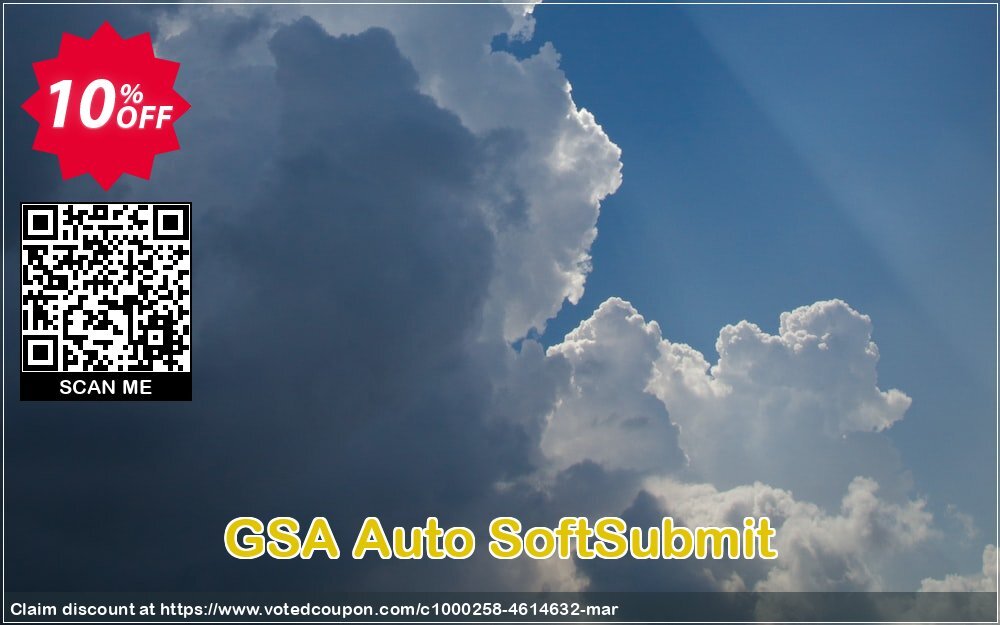 GSA Auto SoftSubmit Coupon Code Apr 2024, 10% OFF - VotedCoupon