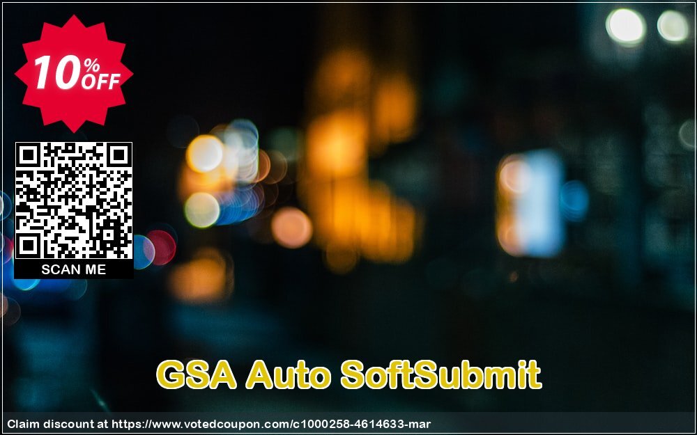 GSA Auto SoftSubmit Coupon Code May 2024, 10% OFF - VotedCoupon