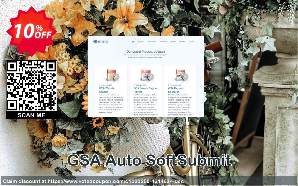 GSA Auto SoftSubmit Coupon, discount GSA Auto SoftSubmit excellent promotions code 2023. Promotion: excellent promotions code of GSA Auto SoftSubmit 2023