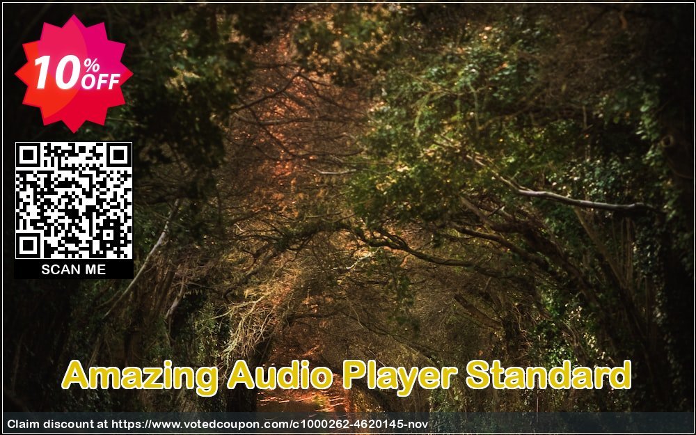 Amazing Audio Player Standard Coupon, discount Amazing Audio Player Standard stunning offer code 2023. Promotion: stunning offer code of Amazing Audio Player Standard 2023