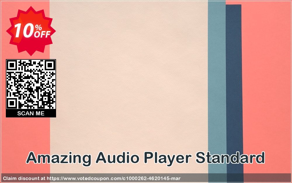 Amazing Audio Player Standard Coupon Code Apr 2024, 10% OFF - VotedCoupon