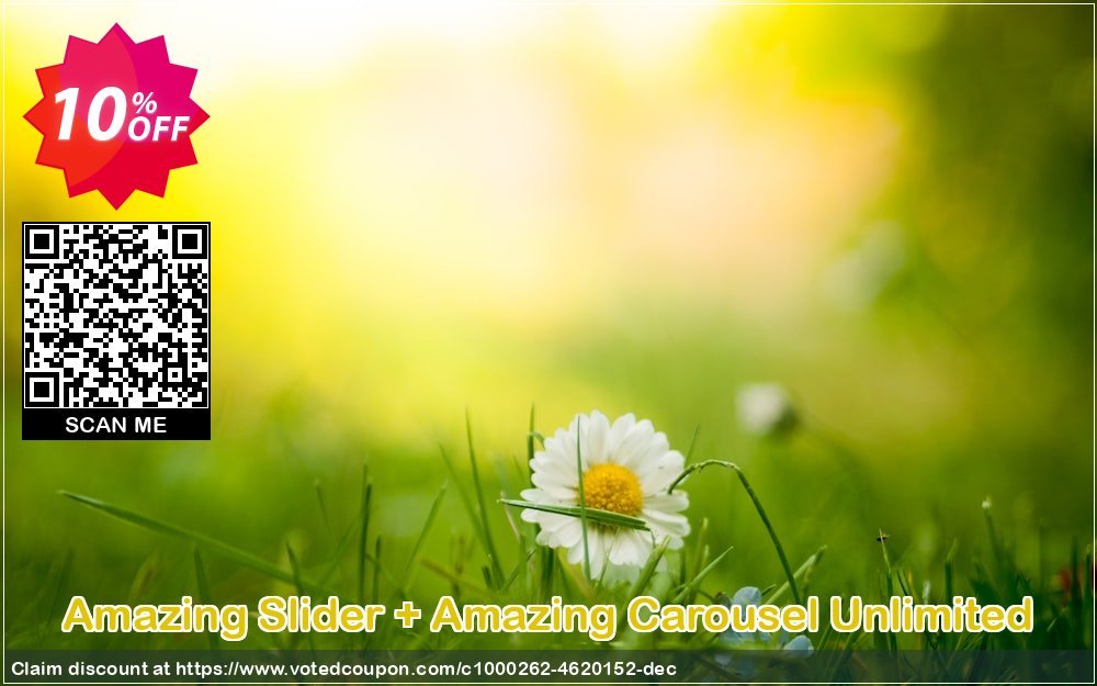Amazing Slider + Amazing Carousel Unlimited Coupon, discount Amazing Slider + Amazing Carousel Unlimited dreaded offer code 2023. Promotion: dreaded offer code of Amazing Slider + Amazing Carousel Unlimited 2023