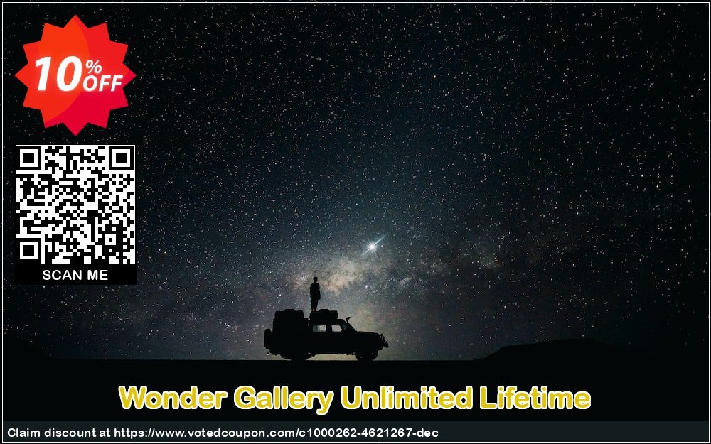 Wonder Gallery Unlimited Lifetime Coupon, discount Wonder Gallery Unlimited Lifetime special promo code 2023. Promotion: special promo code of Wonder Gallery Unlimited Lifetime 2023