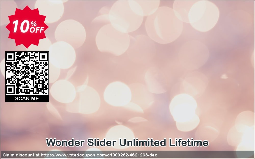 Wonder Slider Unlimited Lifetime Coupon, discount Wonder Slider Unlimited Lifetime exclusive discounts code 2024. Promotion: exclusive discounts code of Wonder Slider Unlimited Lifetime 2024