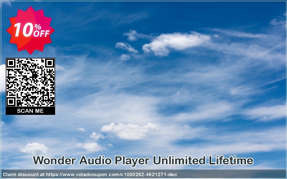 Wonder Audio Player Unlimited Lifetime Coupon Code Apr 2024, 10% OFF - VotedCoupon